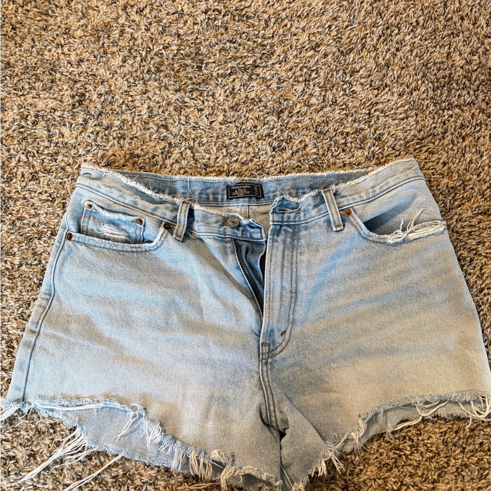 Abercrombie & Fitch 12/31 Denim Shorts